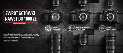 Promocja PANASONIC CASHBACK