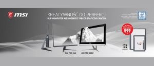 Promocja na komputery MSI w NEONET