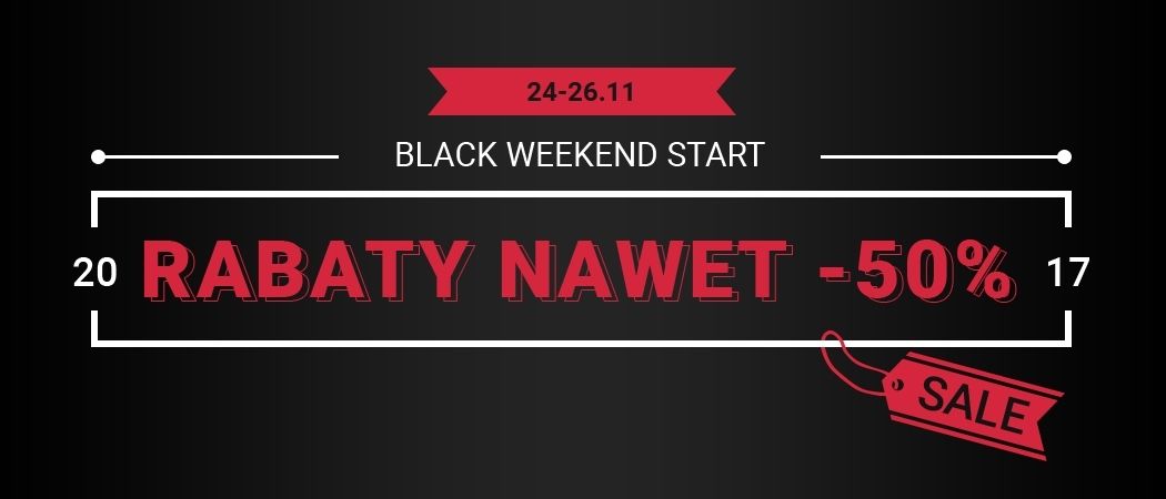 Black Friday w NEO24 - sprzęt do 50% taniej na wyprzedaży w Czarny Weekend!