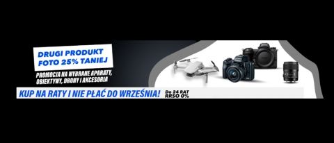 Promocja na sprzęt foto w RTV EURO AGD