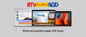Promocja na laptopy APPLE w RTV EURO AGD