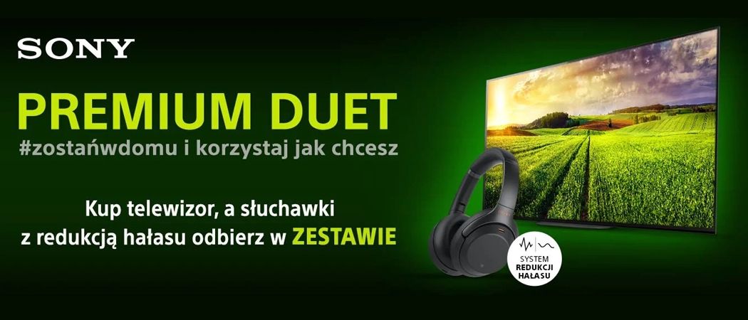 Promocja SONY w Media Markt - kup promocyjny telewizor z słuchawkami w zestawie!