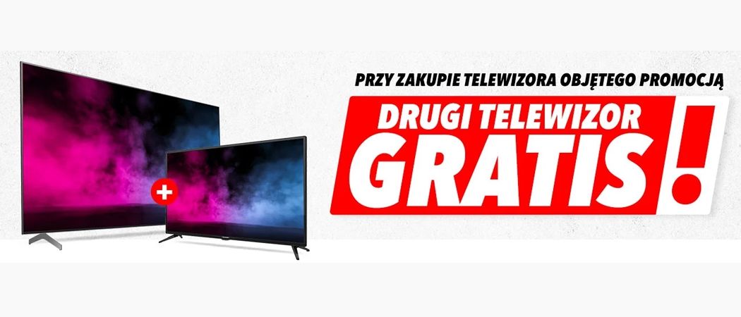 Promocja Media Expert na telewizory - kup promocyjny telewizor i odbierz drugi telewizor gratis!