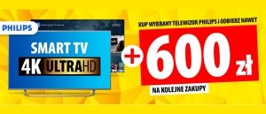 Promocja na telewizory PHILIPS w Media Expert