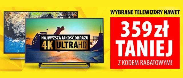 Promocja na telewizory w Media Expert