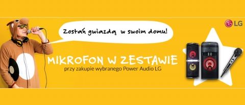 Promocja na zestaw power audio w RTV EURO AGD