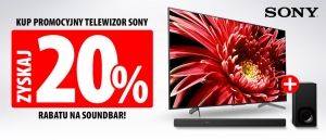 Promocja na telewizory SONY w Media Expert