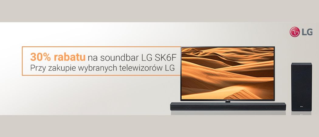 Promocja LG w RTV EURO AGD - kup wybrany telewizor i zyskaj rabat na soundbar!