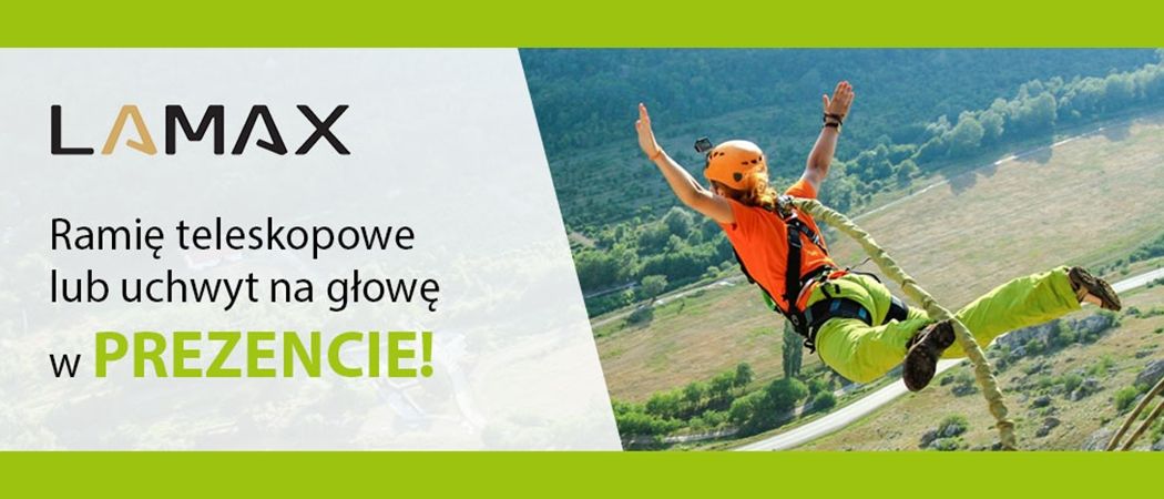 Promocja LAMAX w Media Expert - kup wybraną kamerę LAMAX i odbierz prezent!