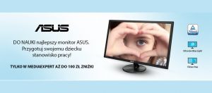 Rabaty na monitory ASUS w Media Expert