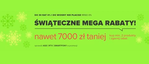 Promocja ŚWIĄTECZNE MEGA RABATY w Neonet 