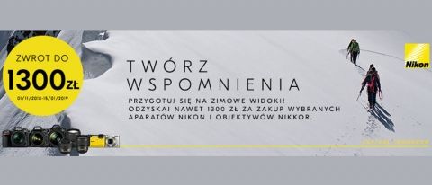 Promocja NIKON Cashback