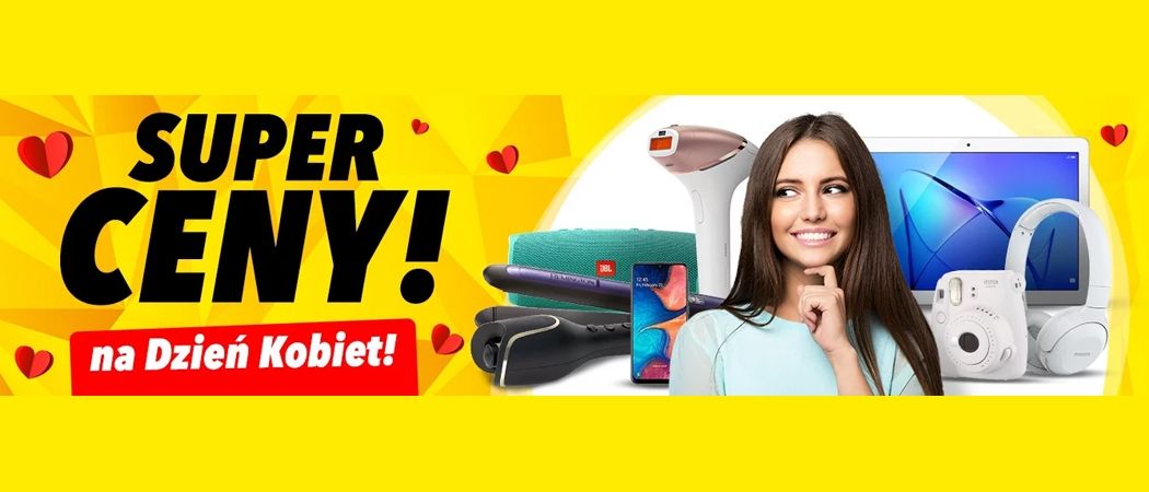 Promocja Media Expert na Dzień Kobiet - kup jeszcze taniej promocyjny smartfon, tablet i wiele innych!