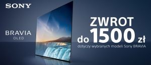 Promocja na telewizory SONY 