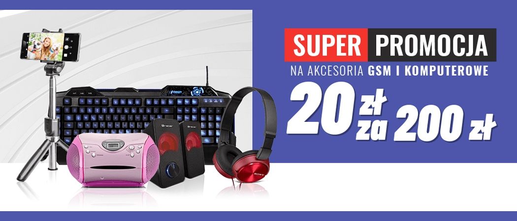Promocja Neo24 na akcesoria - kup jeszcze taniej promocyjne słuchawki, soundbar i wiele innych!
