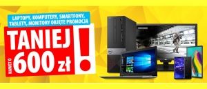 Promocja na laptopy, komputery, smartfony, tablety, monitory w Media Expert