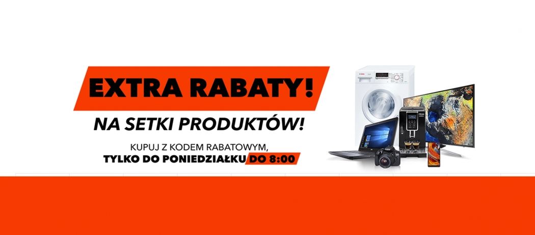 Extra rabaty na setki produkt&oacute;w RTV w sklepie internetowym RTV EUR AGD!