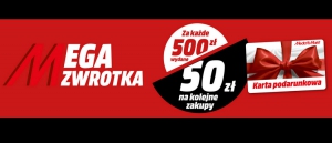Promocja Mega Zwrotka w Media Markt