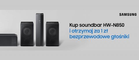 Promocja na soundbary SAMSUNG z prezentem w RTV EURO AGD