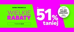 Promocja "Wielkie rabaty" w NEONET