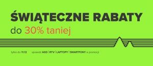 Promocja "Świąteczne rabaty" w NEONET