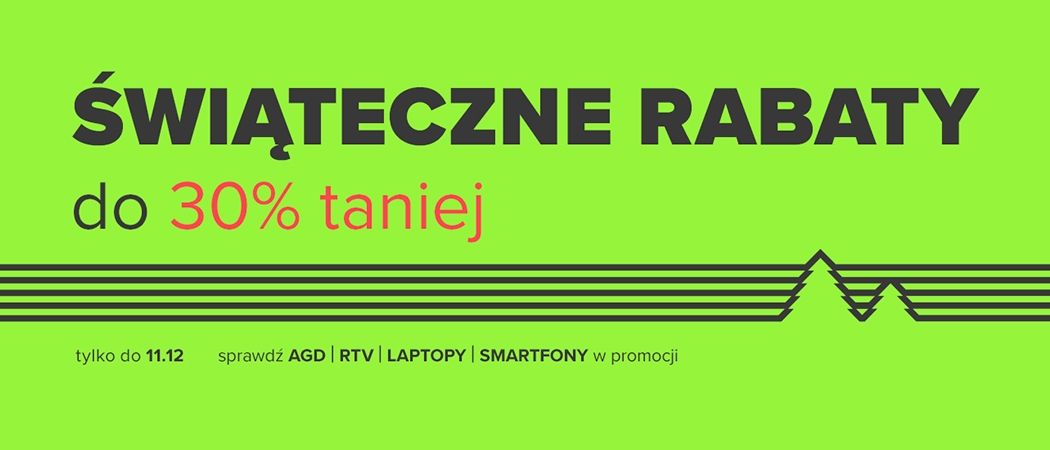 Promocja "Świąteczne rabaty" w Neonet - kup promocyjny sprzęt i zyskaj do 30% dodatkowej zniżki!
