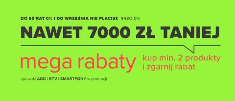 Promocja MEGA RABATY w Neonet 