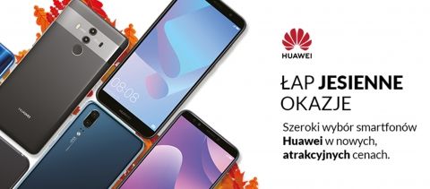Promocja na smartfony Huawei w NEONET