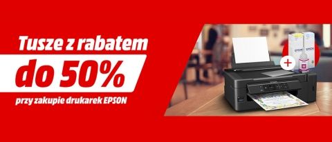 Promocja na drukarki EPSON w Media Markt!