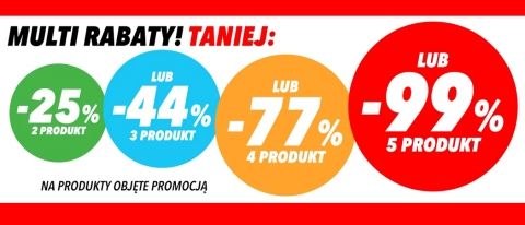 Promocja MULTI RABATY w Media Expert