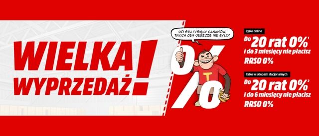 Promocja ratalna w Media Markt!