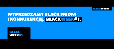 Promocja "Black week #1" w RTV EURO AGD