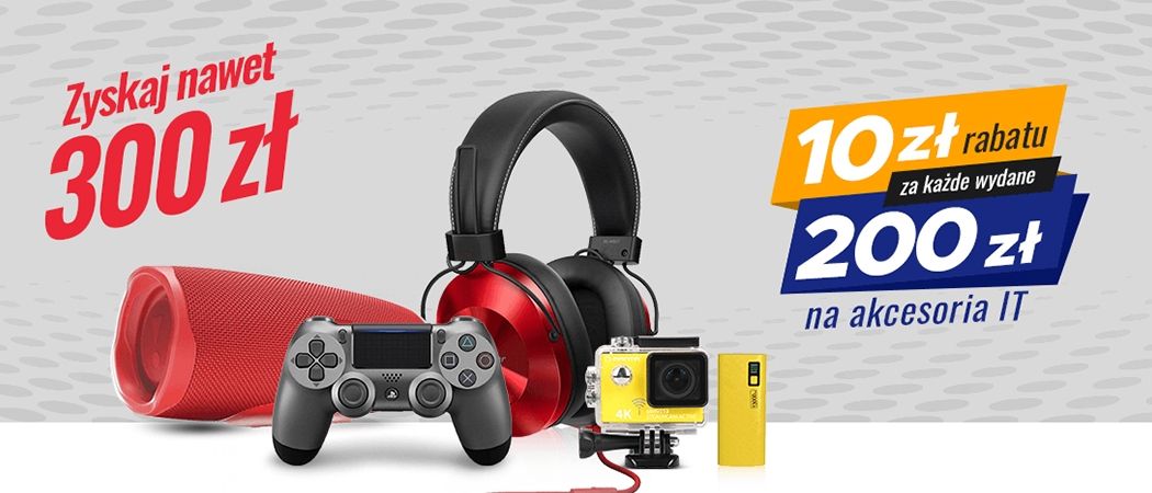 Promocja na akcesoria IT w Neo24 - kup wybrany sprzęt i zyskaj 10 zł rabatu za każde wydane 200 zł!