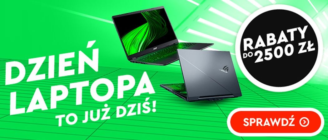 Promocja DZIEŃ LAPTOPA w Ole Ole - kup wybrany laptop taniej z kodem rabatowym!