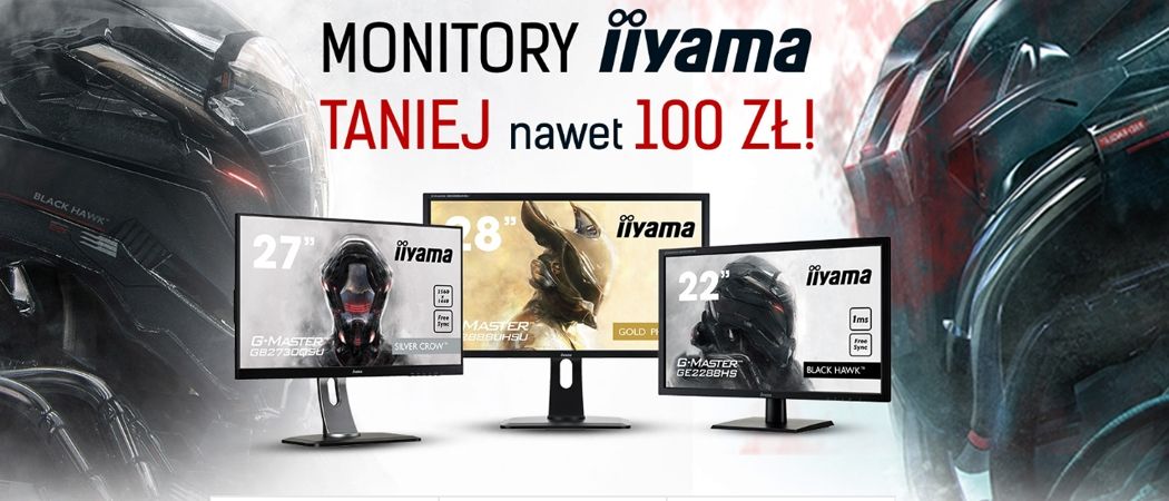 Kup wybrany monitor IIYAMA i odbierz dodatkowy rabat w promocji Media Expert!