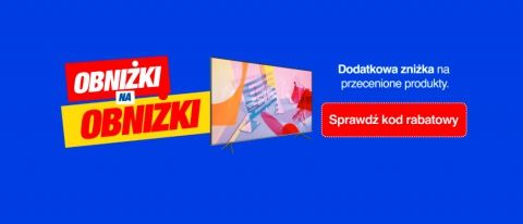 Promocja OBNIŻKI NA OBNIŻKI w RTV EURO AGD