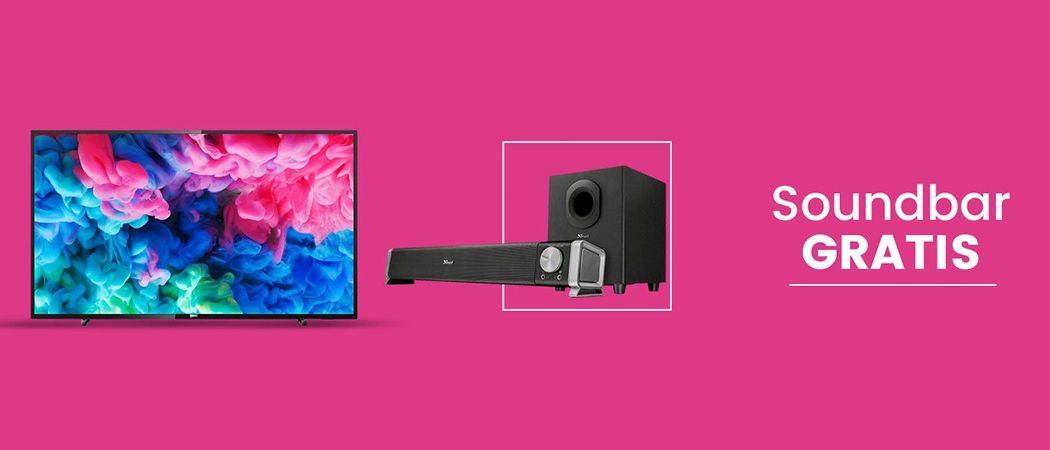 Promocja Philips w Zadowolenie - kup wybrany telewizor i odbierz soundbar gratis!