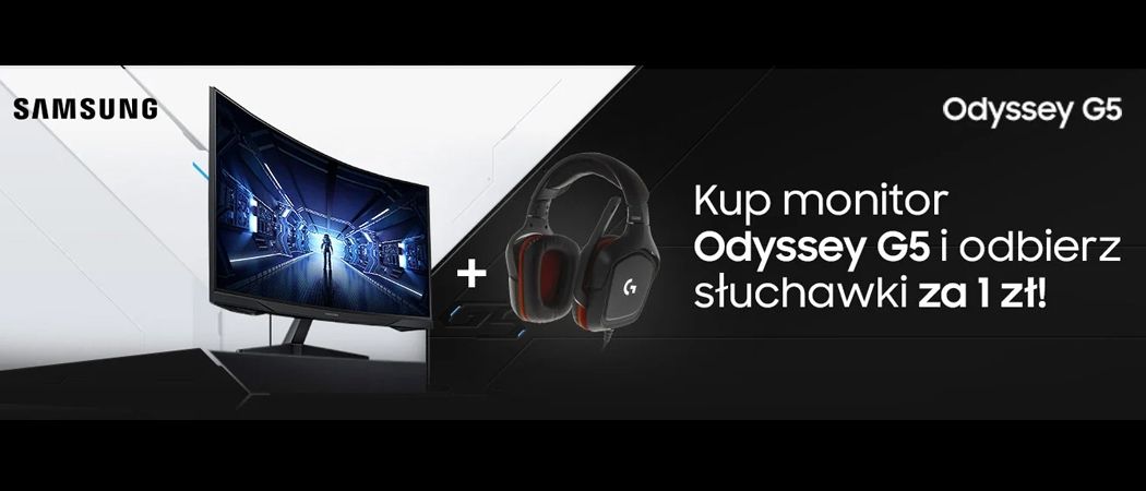 Promocja SAMSUNG w Media Expert - kup promocyjny monitor i odbierz w prezencie słuchawki za 1 zł!