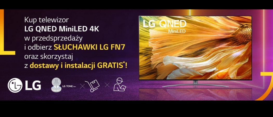 Promocja LG w Media Expert - kup telewizor i odbierz słuchawki w prezencie!