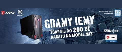 Promocja na komputery MSI w RTV EURO AGD