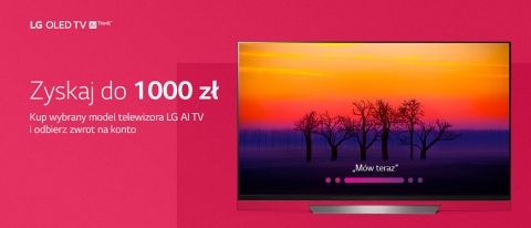 Promocja na telewizory LG w RTV EURO AGD