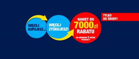 Promocja WIĘCEJ KUPUJESZ, WIĘCEJ ZYSKUJESZ w RTV EURO AGD