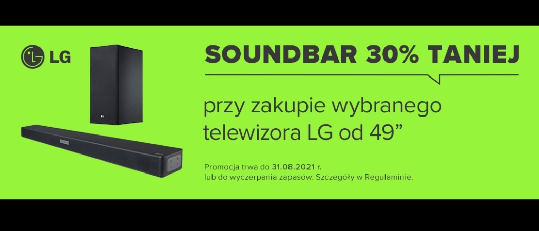 Promocja w Neonet - kup wybrany telewizor i zyskaj rabat na soundbar!