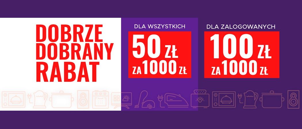 Promocja DOBRZE DOBRANY RABAT w Neo24 - kup jeszcze taniej promocyjne RTV!