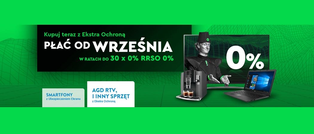 Promocja ratalna w Ole Ole - kup wybrane RTV na darmowe raty z odroczeniem spłaty do września!