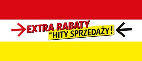 Promocja "Extra rabaty na hity sprzedaży" w RTV EURO AGD