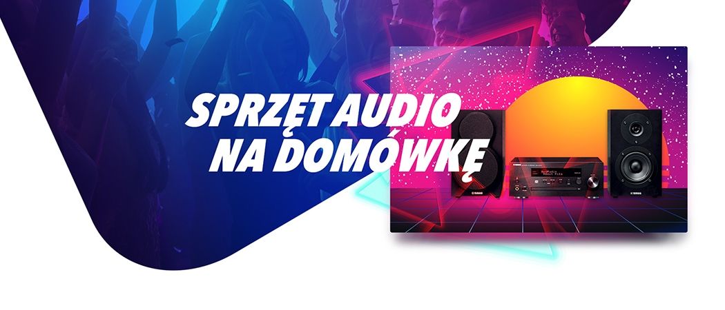 Promocja "Sprzęt audio na dom&oacute;wkę" w Media Expert - kup promocyjny sprzęt audio i zyskaj dodatkowy rabat!