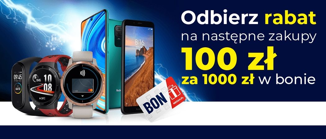 Promocja Neo24 - kup wybrany smartfon lub smartwatch i zyskaj bon na kolejne zakupy!
