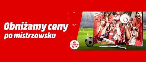 Promocja na telewizory w Media Markt!