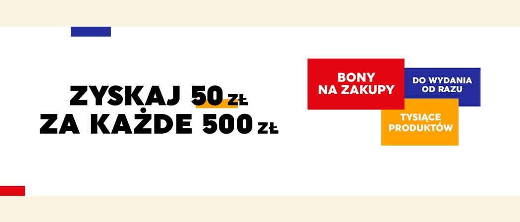 Promocja na laptopy, telewizory, smartfony i wiele innych w Neonet - zyskaj 50 zł za każde wydane 500 zł!